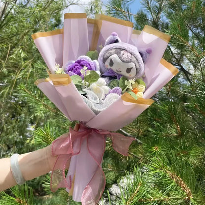 Plyšová kytice Sanrio
