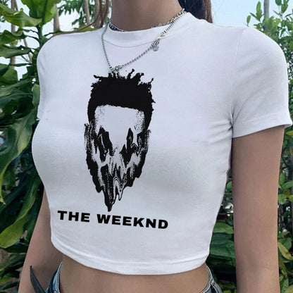 Dámský croptop The Weeknd