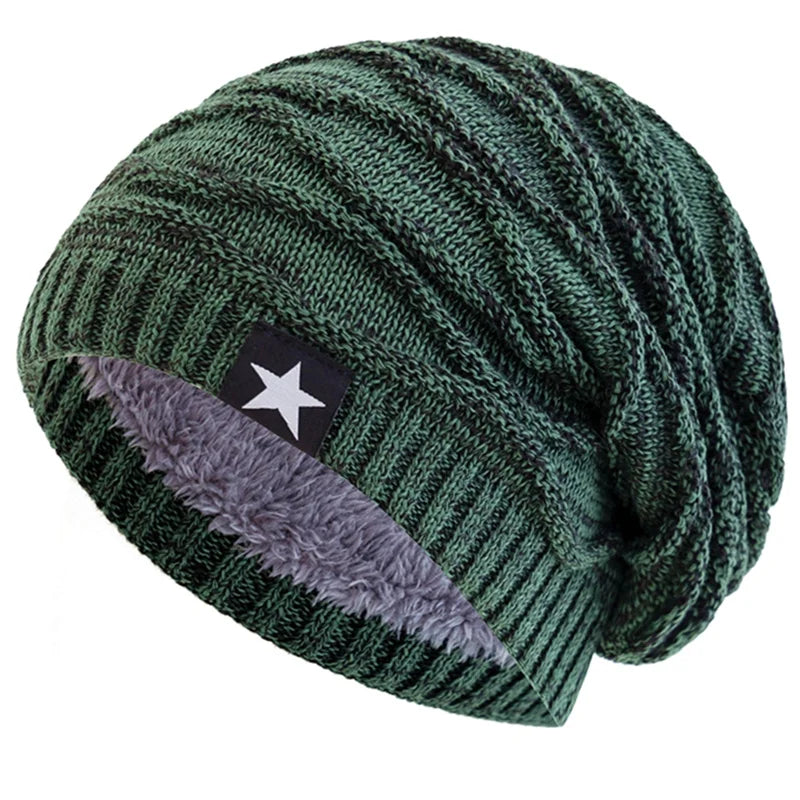 Unisex zateplená beanie čepice