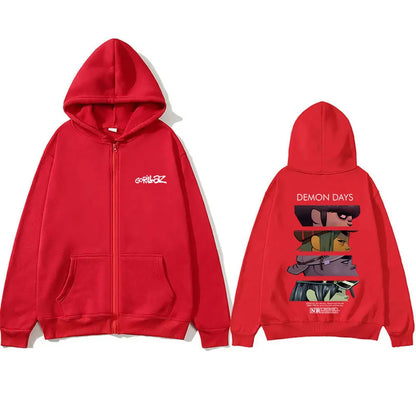 Unisex mikina Gorillaz