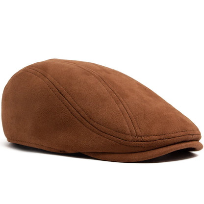 Pánský koženkový beret