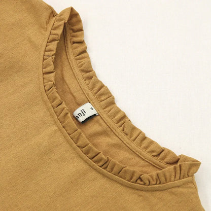 Dámský lněný oversized top