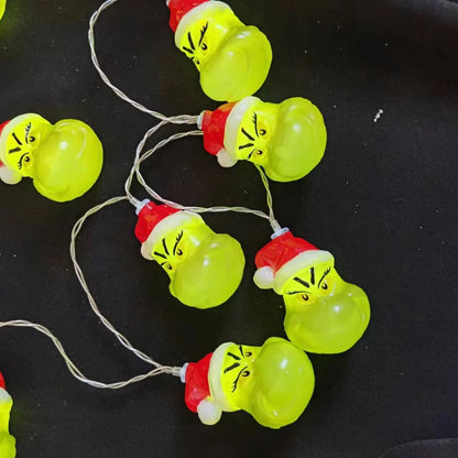 LED řetěz Grinch