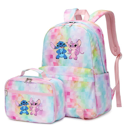 Školní batoh a taška na oběd Stitch
