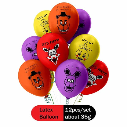 Doplňky na oslavu Five Night At Freddy