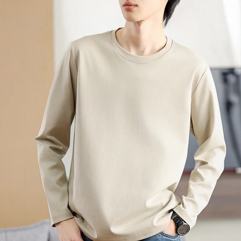 Pánské kvalitní bavlněné triko