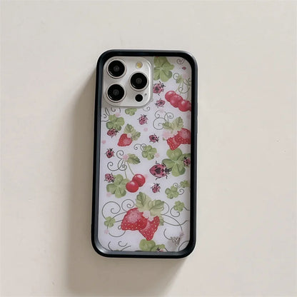 Kryt na IPhone s květinami