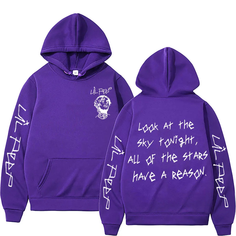 Unisex mikina Lil Peep Look At The Sky Tonight