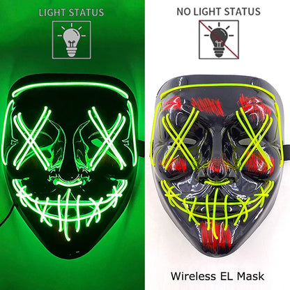 Neonová Led maska