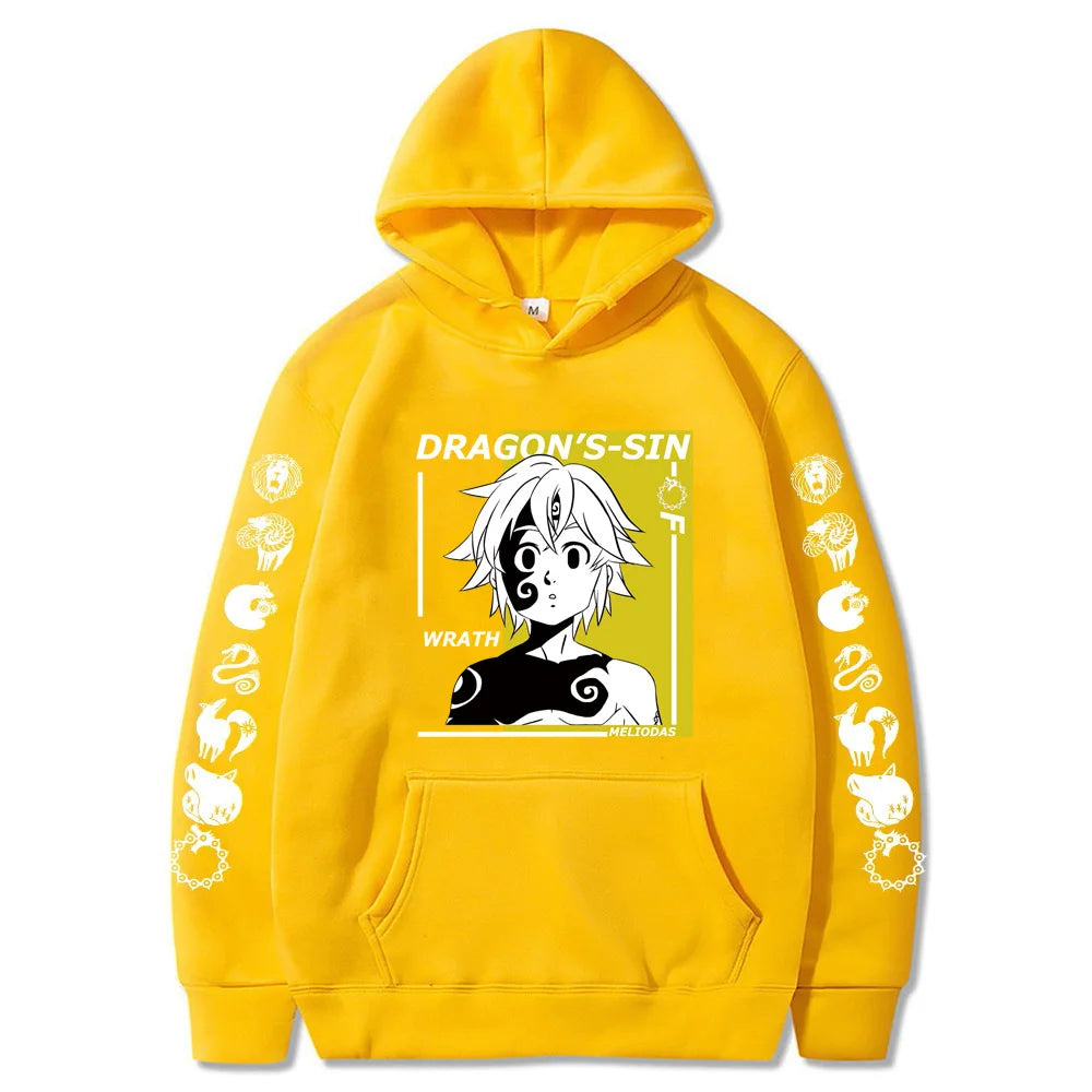 Unisex mikina Dragons sin