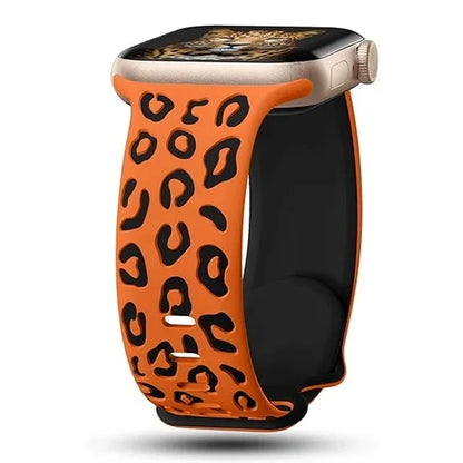 Leopardí řemínek na Apple Watch