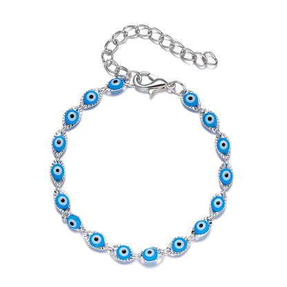 Jednoduchý náramek Evil eye