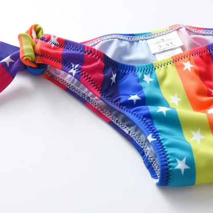 Dívčí bikiny s hvězdičkami