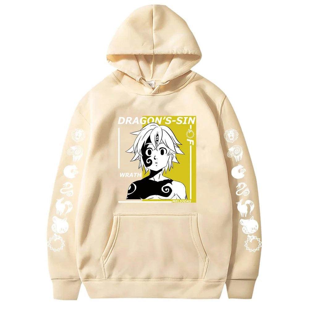 Unisex mikina Dragons sin