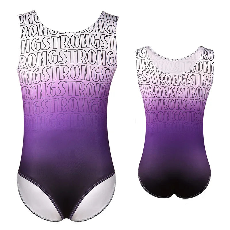 Dívčí trikot ombre