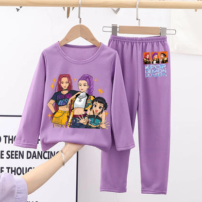 Dívčí pyžamo Demon Hunters