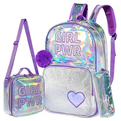 Školní set batohu Girl Pwr