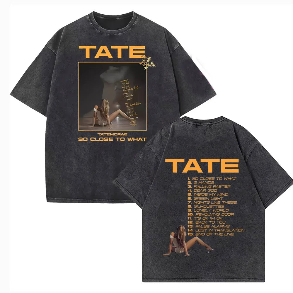 Oversize triko Tate McRae, Album s tracklistem