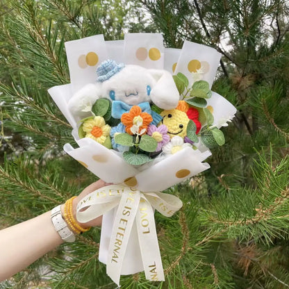 Plyšová kytice Sanrio