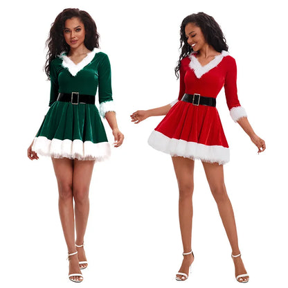 Dámské šaty Santa Claus