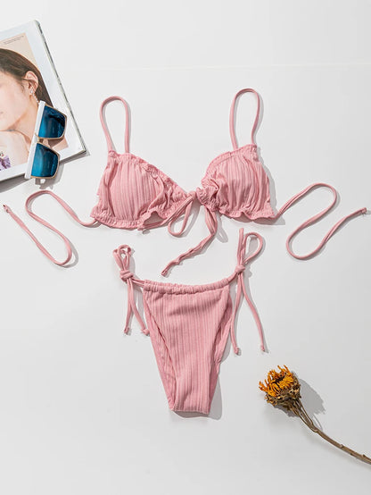 Dámské bikiny se zavazováním