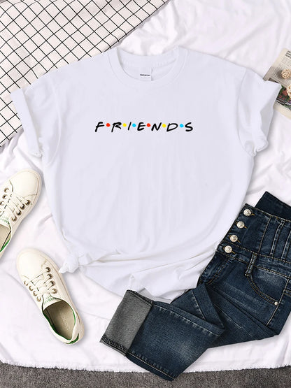 Dámské triko s nápisem Friends