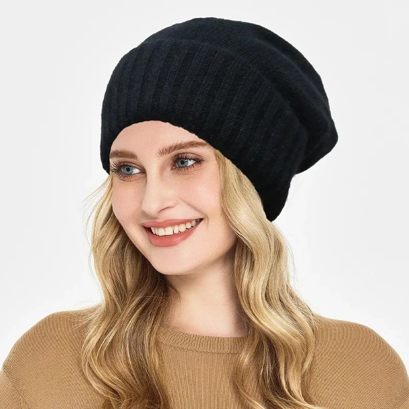Dámská kašmírová beanie