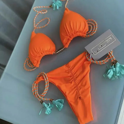 Dámské barevné bikiny