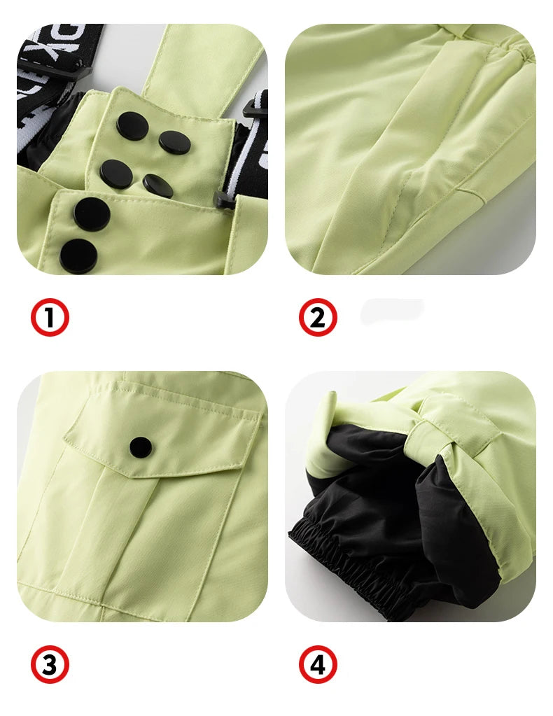 Dětské kalhoty na lyže