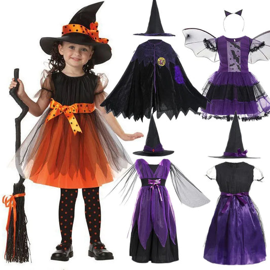Dívčí kostým na Halloween