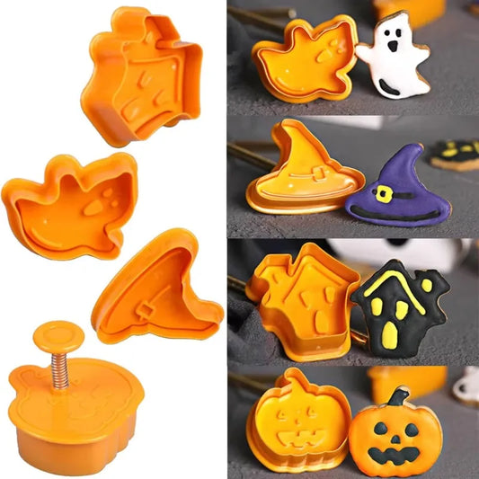 Halloweenské formy 4 ks