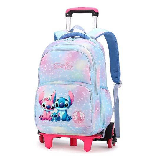 Batoh s potiskem Stitch na kolečkách