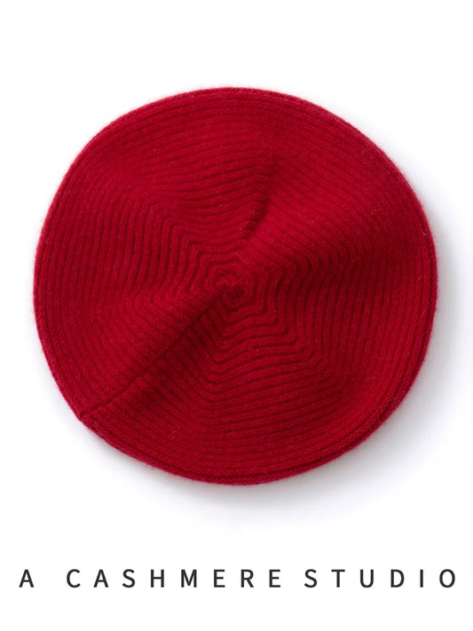 Dámský kašmírový baret