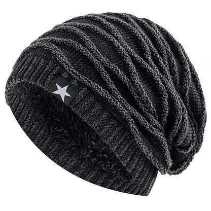 Unisex zateplená beanie čepice