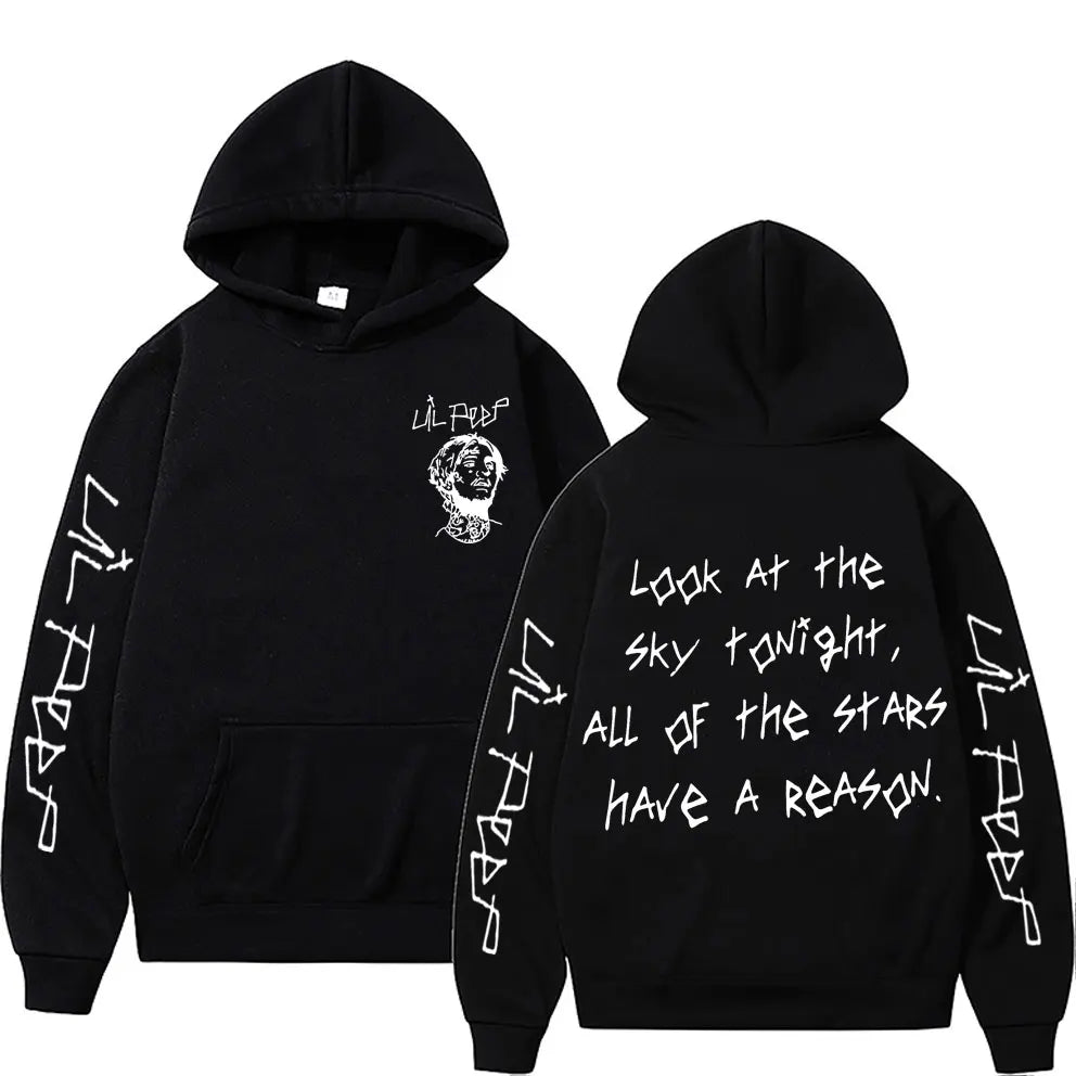 Unisex mikina Lil Peep Look At The Sky Tonight