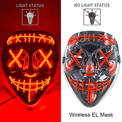 Neonová Led maska