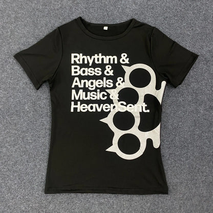 Dámské Baby Tee Y2k