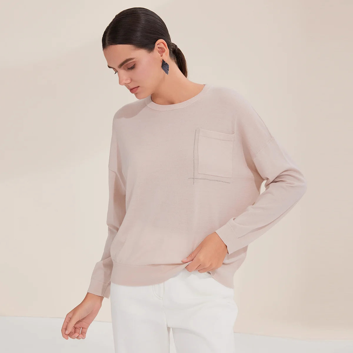 Dámský svetřík z Merino vlny