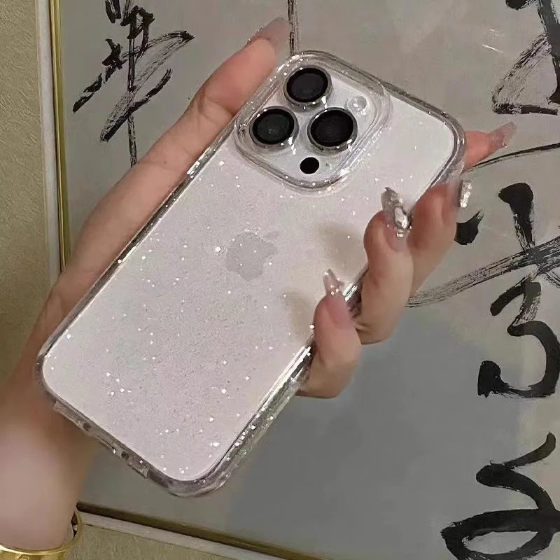 Kryt na IPhone se třpytkami