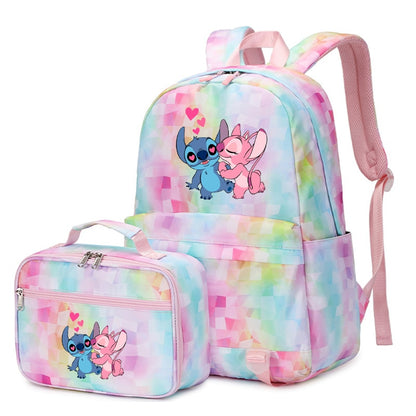 Školní batoh a taška na oběd Stitch