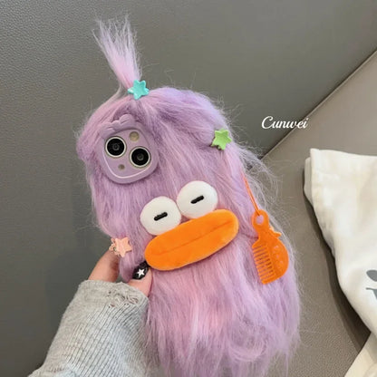 Chlupatý vtipný obal na Iphone