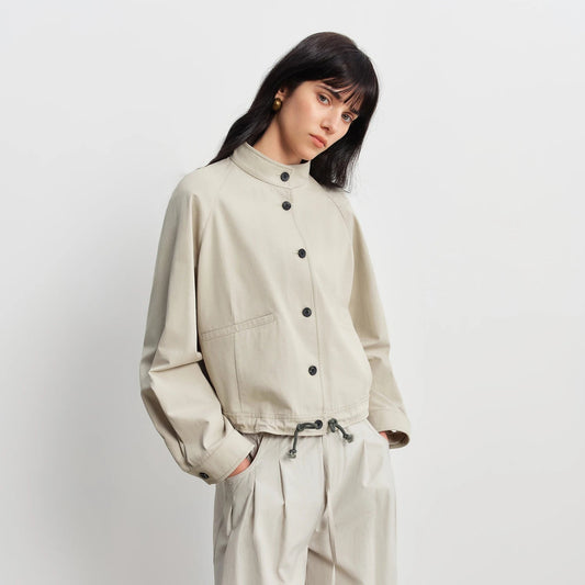 Dámská jarní bunda s knoflíky