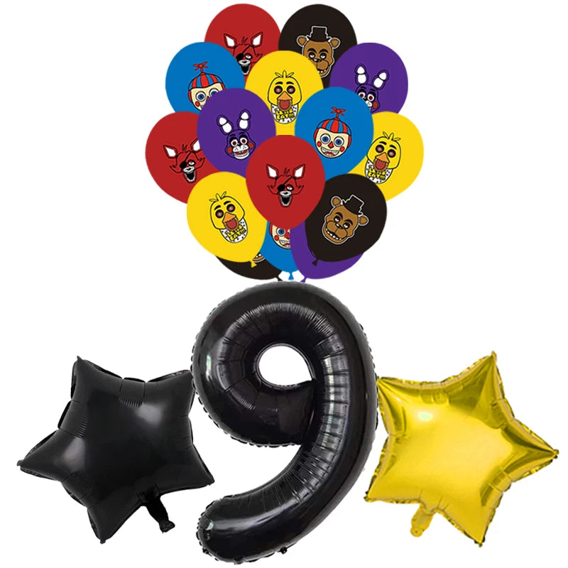 Doplňky na oslavu FIve Night At Freddys
