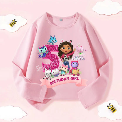Narozeninové triko Gabby Dollhouse