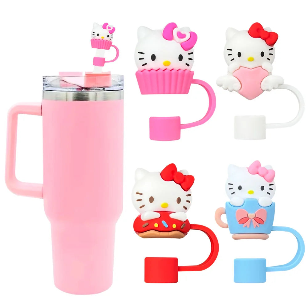Hello Kitty doplněk na Stanley cup brčka