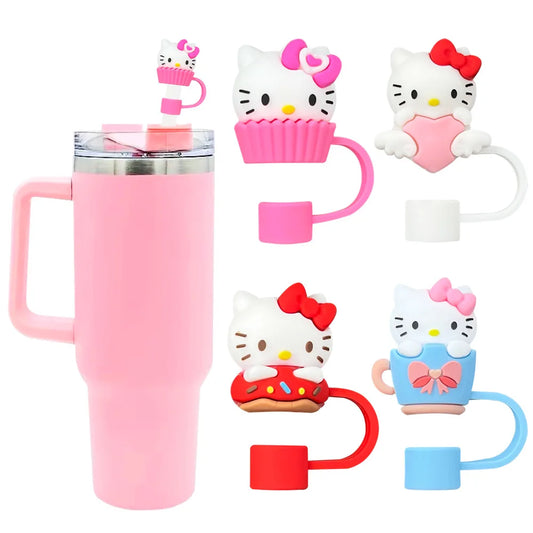 Hello Kitty doplněk na Stanley cup brčka