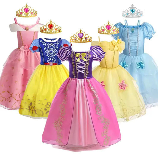 Dívčí kostým pro princezny