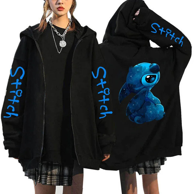 Dámská oversized mikina Stitch