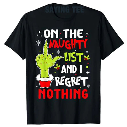 Unisex triko Grinch text