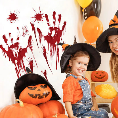Samolepka na zeď Krvavý Halloween